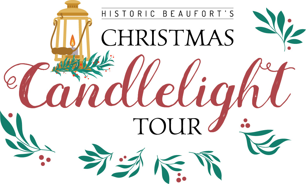 2022 Candlelight Tour logo Beaufort Historic Site