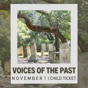 Voices of the Past Child Ticket