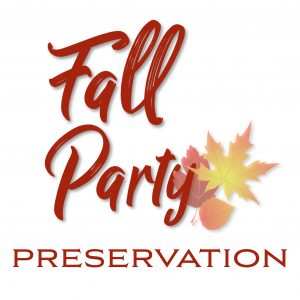 Fall Party 2026 Sponsorship – Preservation